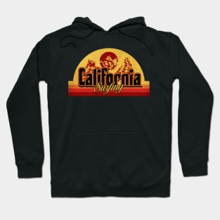 California Surfing Style Hoodie